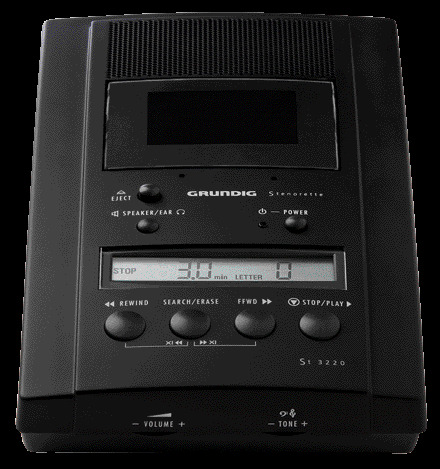 GRUNDIG Aufnahme-/Wiedergabestation St 3220 - schwarz