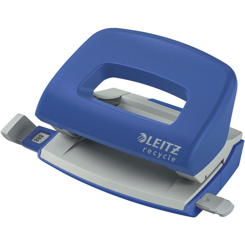 LEITZ NeXXt Recycle Mini-Bürolocher 5010 - blau