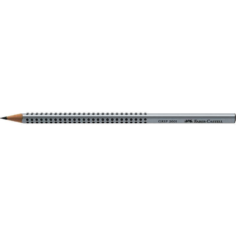 FABER-CASTELL Bleistift GRIP 2001, Packung: 12 Stück