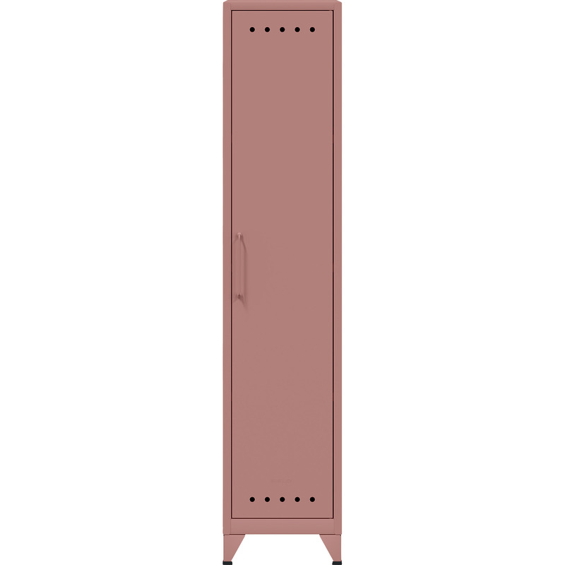 Bisley Fern Locker Garderobenschrank mit Kleiderstange und Hutfachboden - pink