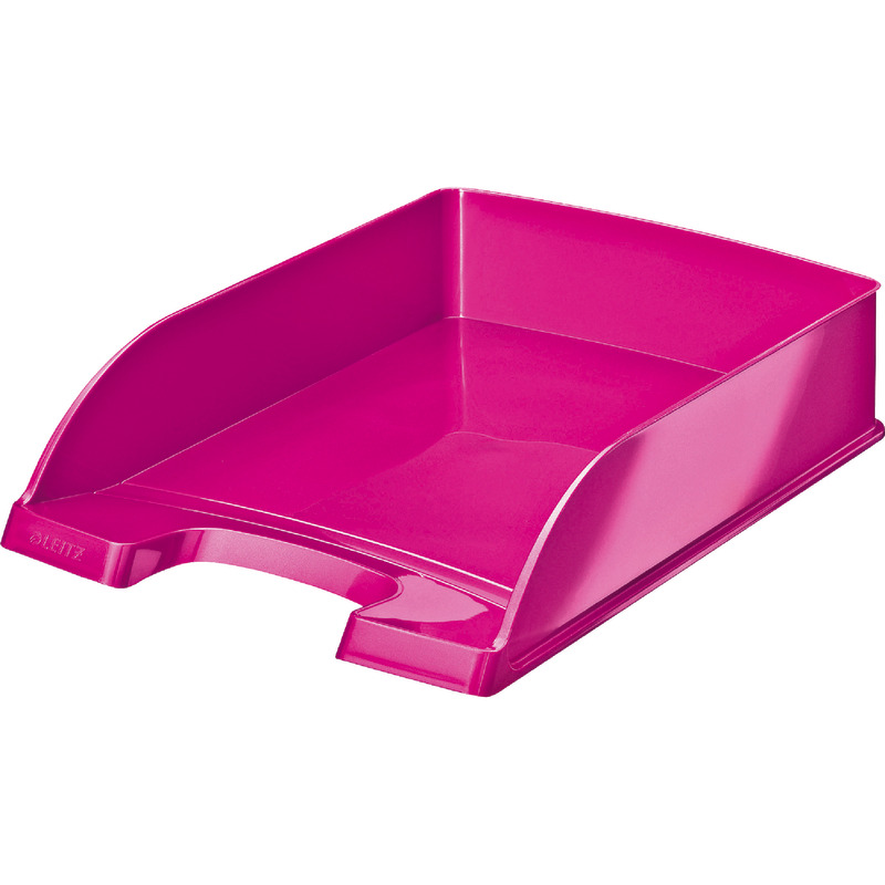 LEITZ WOW Briefkorb Plus - pink