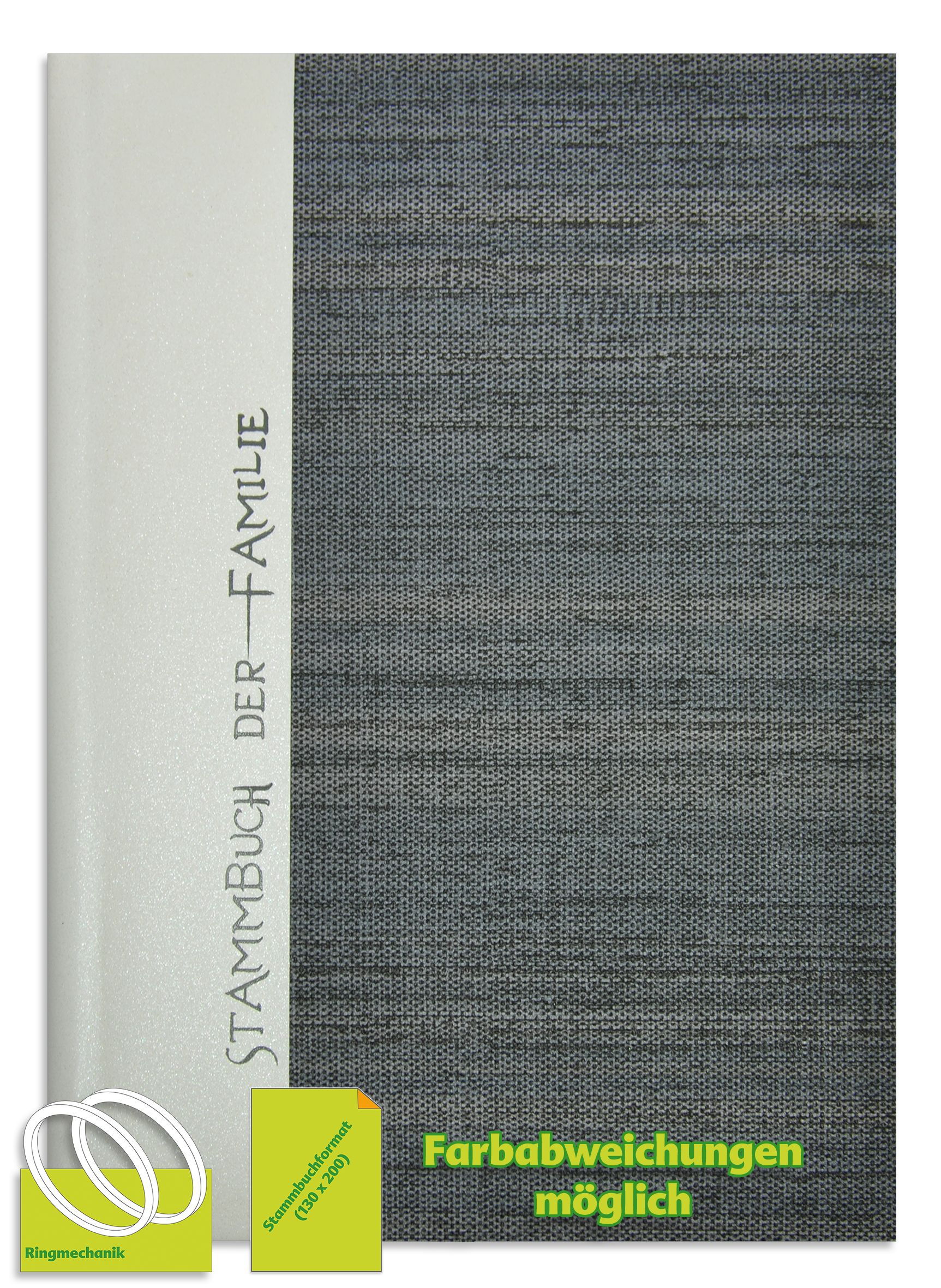 Stammbuch ELEGANZA mit Ringmechanik