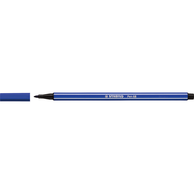 STABILO Premium-Filzstift Pen 68 - blau