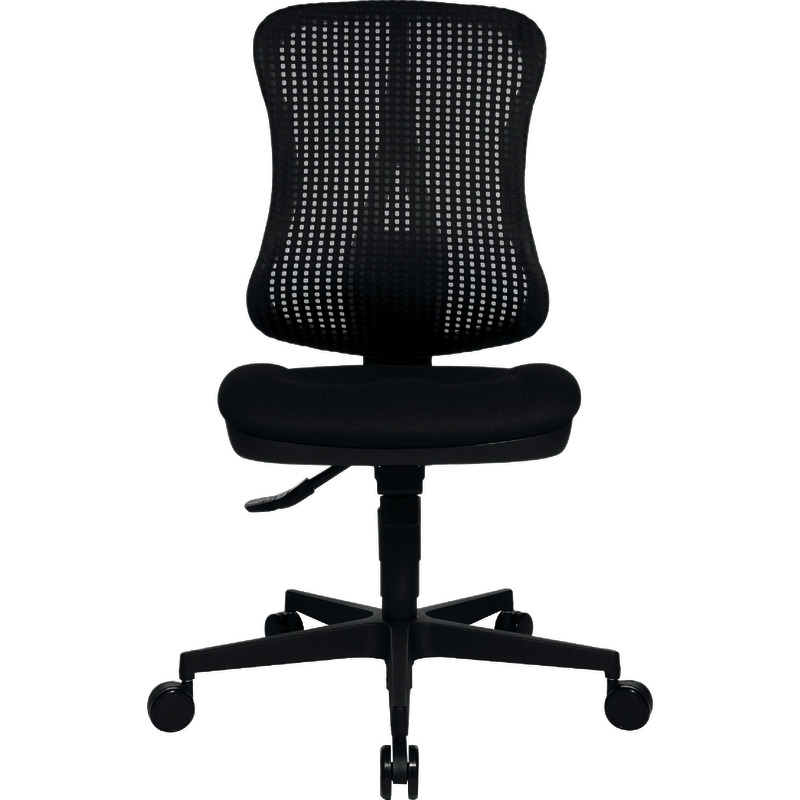 Topstar Drehstuhl Head Point SY, ohne Armlehnen - schwarz / schwarz