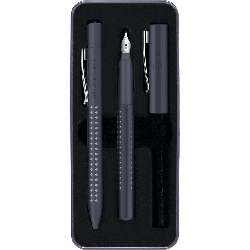 FABER-CASTELL Schreib-Set GRIP 2010 Harmony - grau