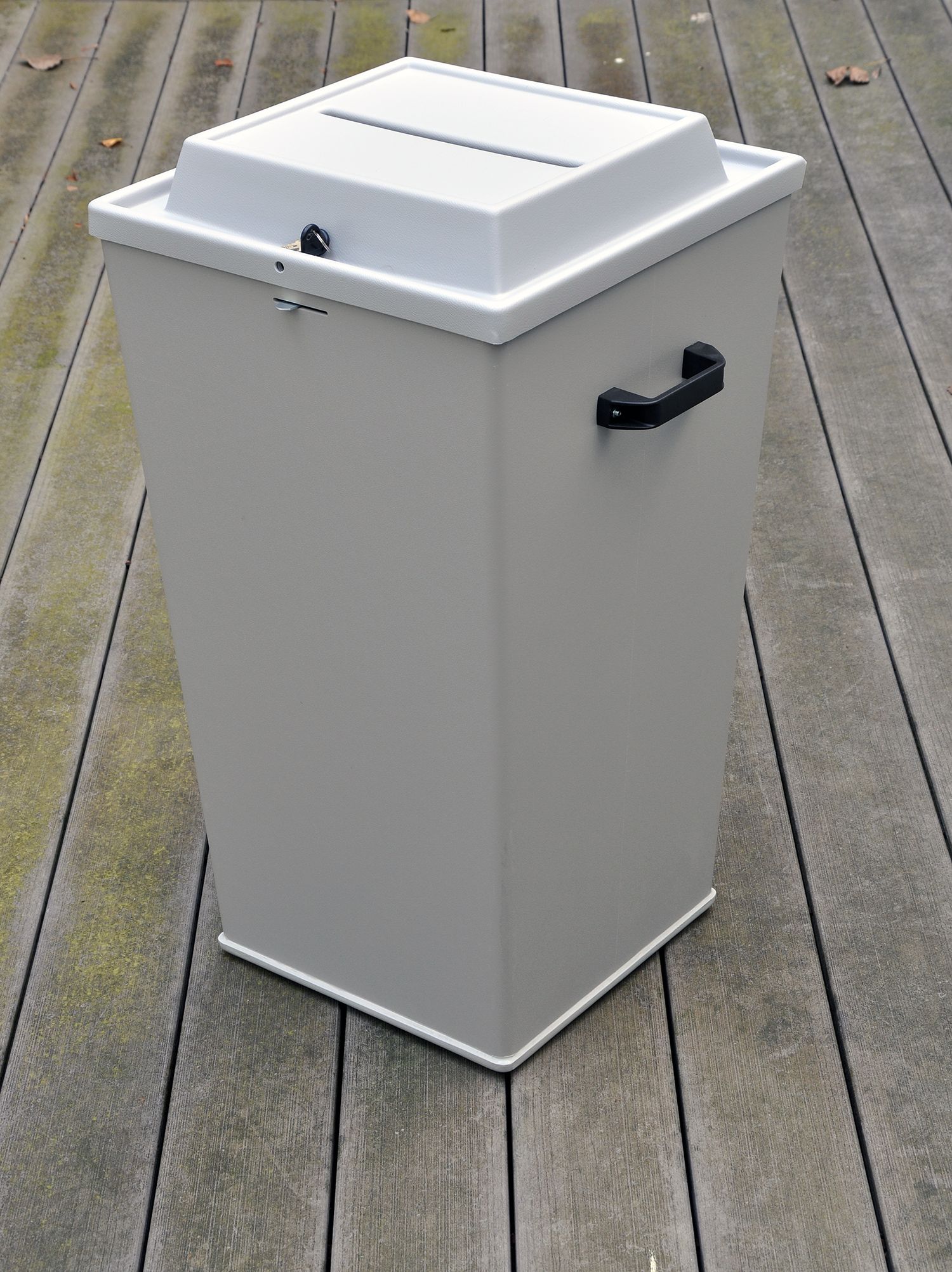 Stapel-Wahlurne konisch, 70 cm hoch (mit konischem Stülpdeckel)