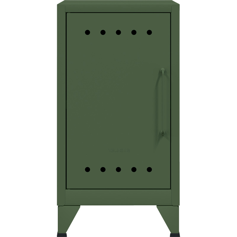 Bisley Fern Mini Ablageschrank, linksseitig öffnend - oliv