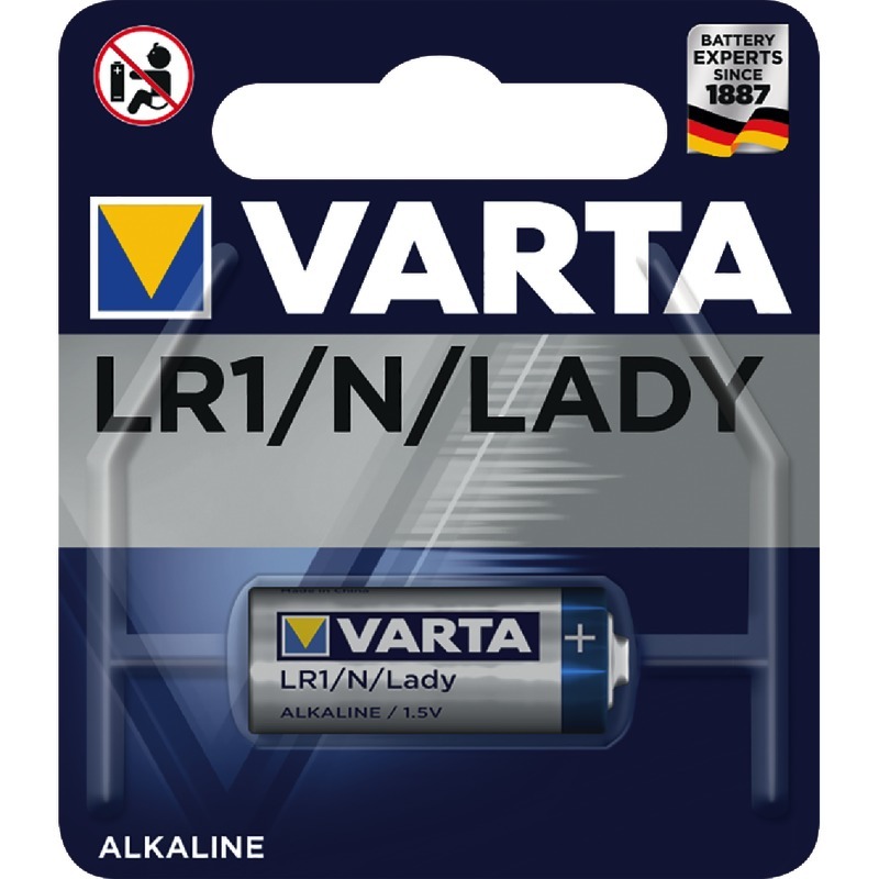 VARTA Batterie Alkaline LR1 N LADY