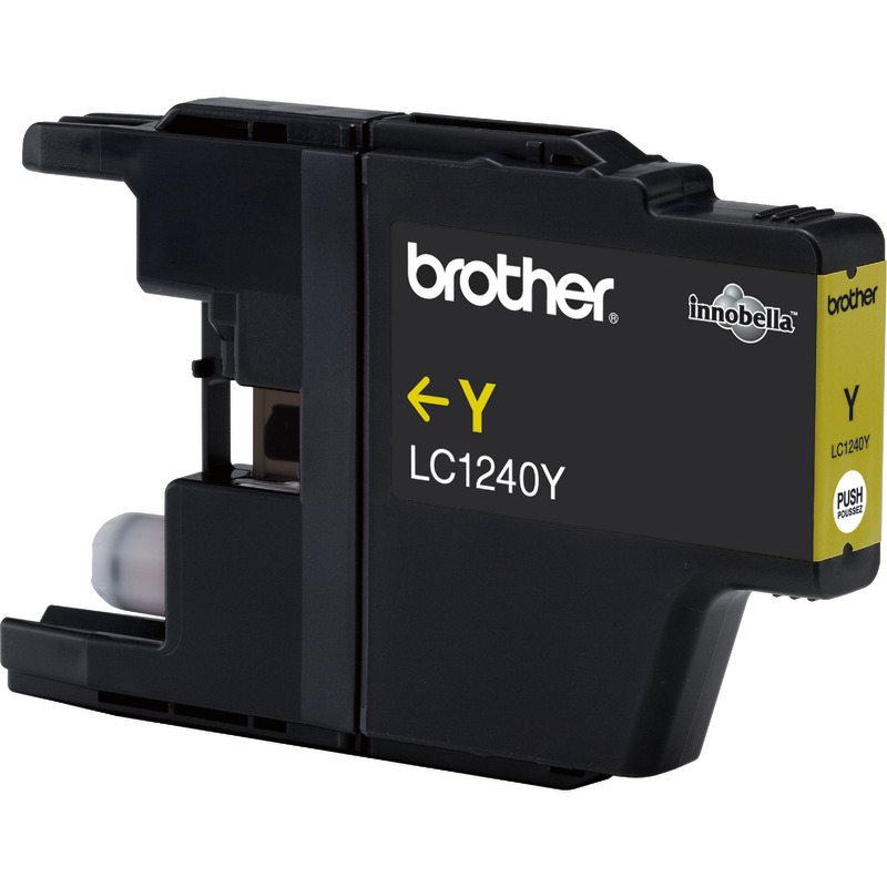 Brother Tintenpatrone LC1240Y, gelb