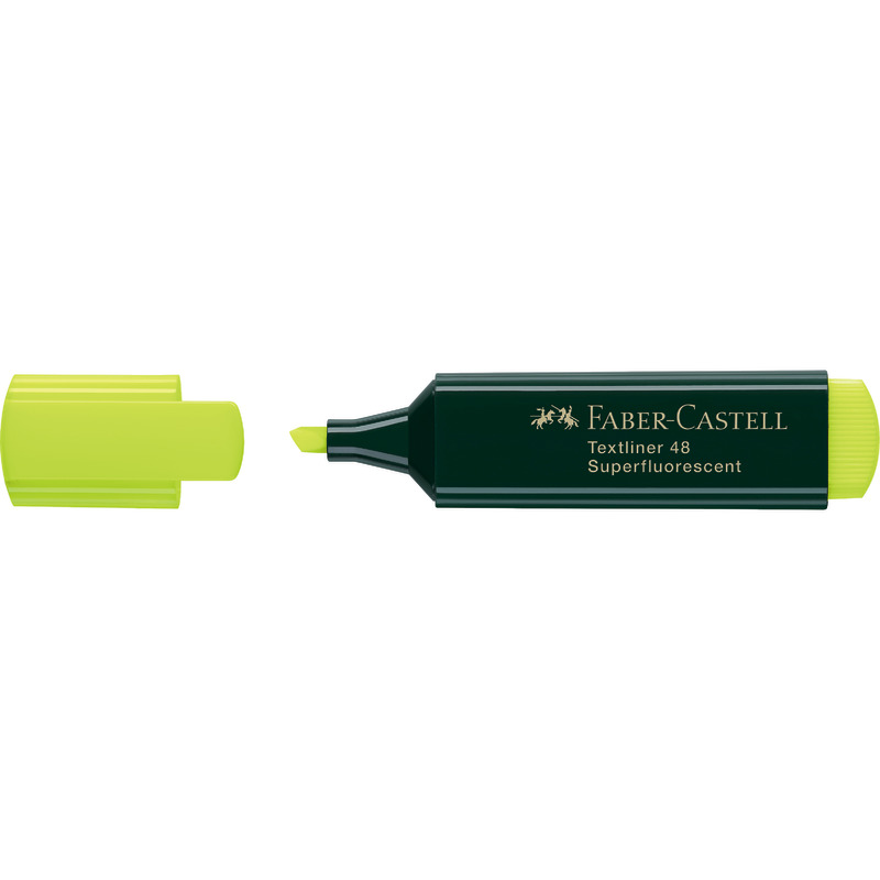 FABER-CASTELL Textmarker 48, Einzelfarben - gelb FABER-CASTELL Textmarker 48, Einzelfarben - gelb