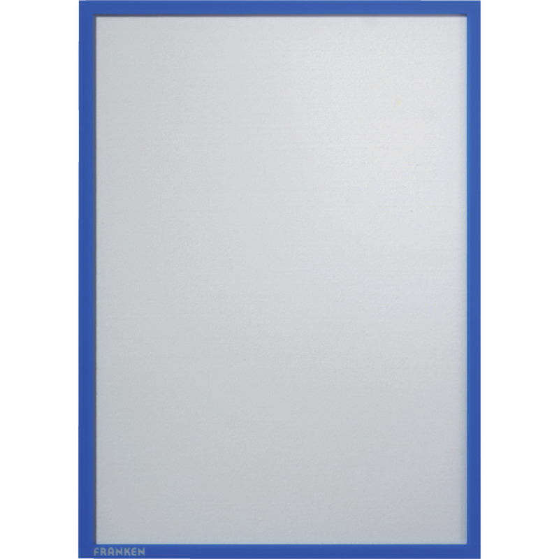 FRANKEN Dokumentenhalter X-tra!Line. magnetisch - blau