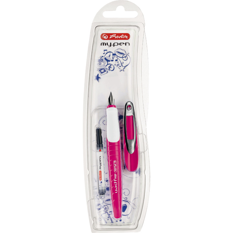 Herlitz Patronenfüllhalter my.pen - pink