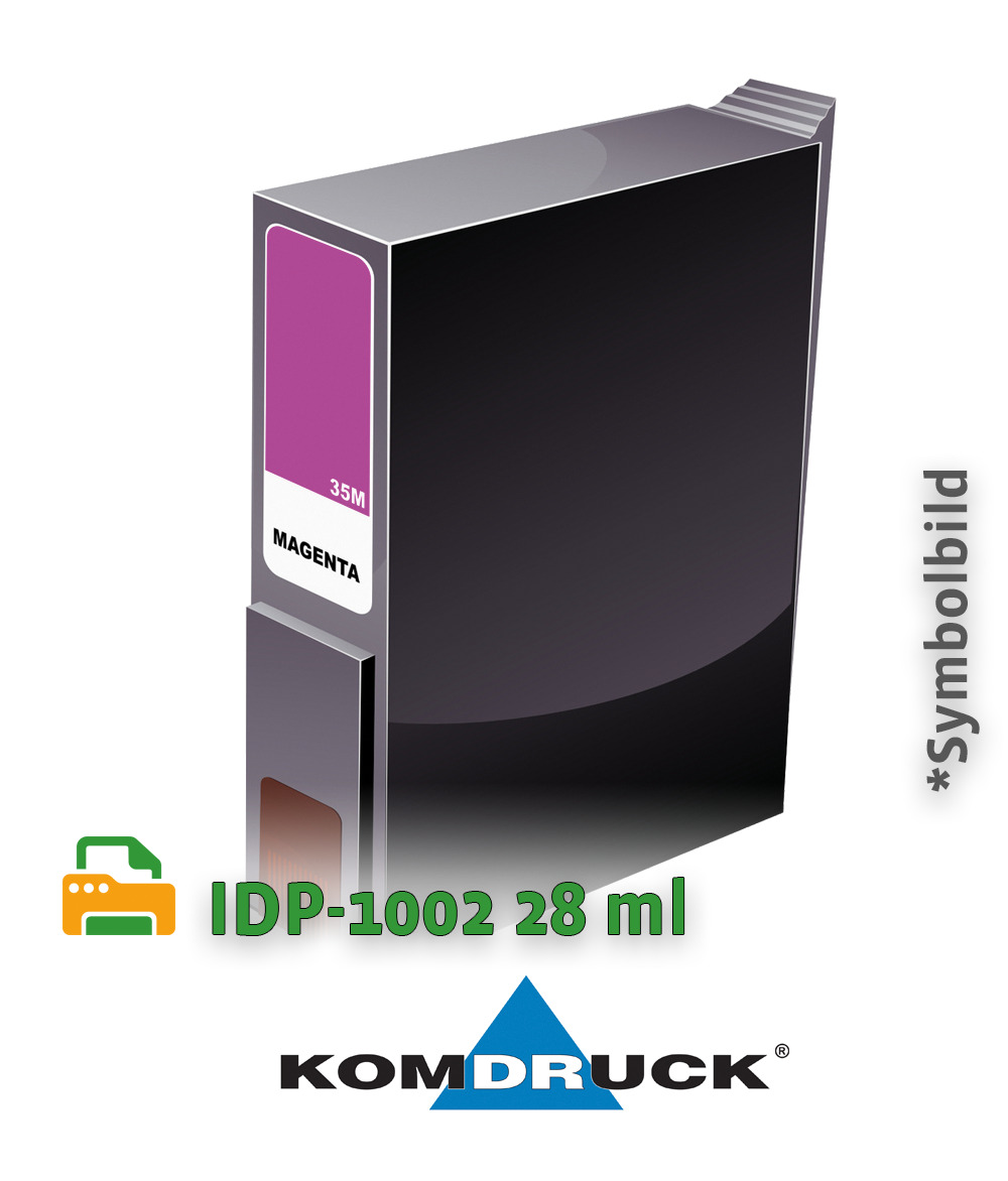 KOMDRUCK IDP-1002 - Druckerpatrone Magenta