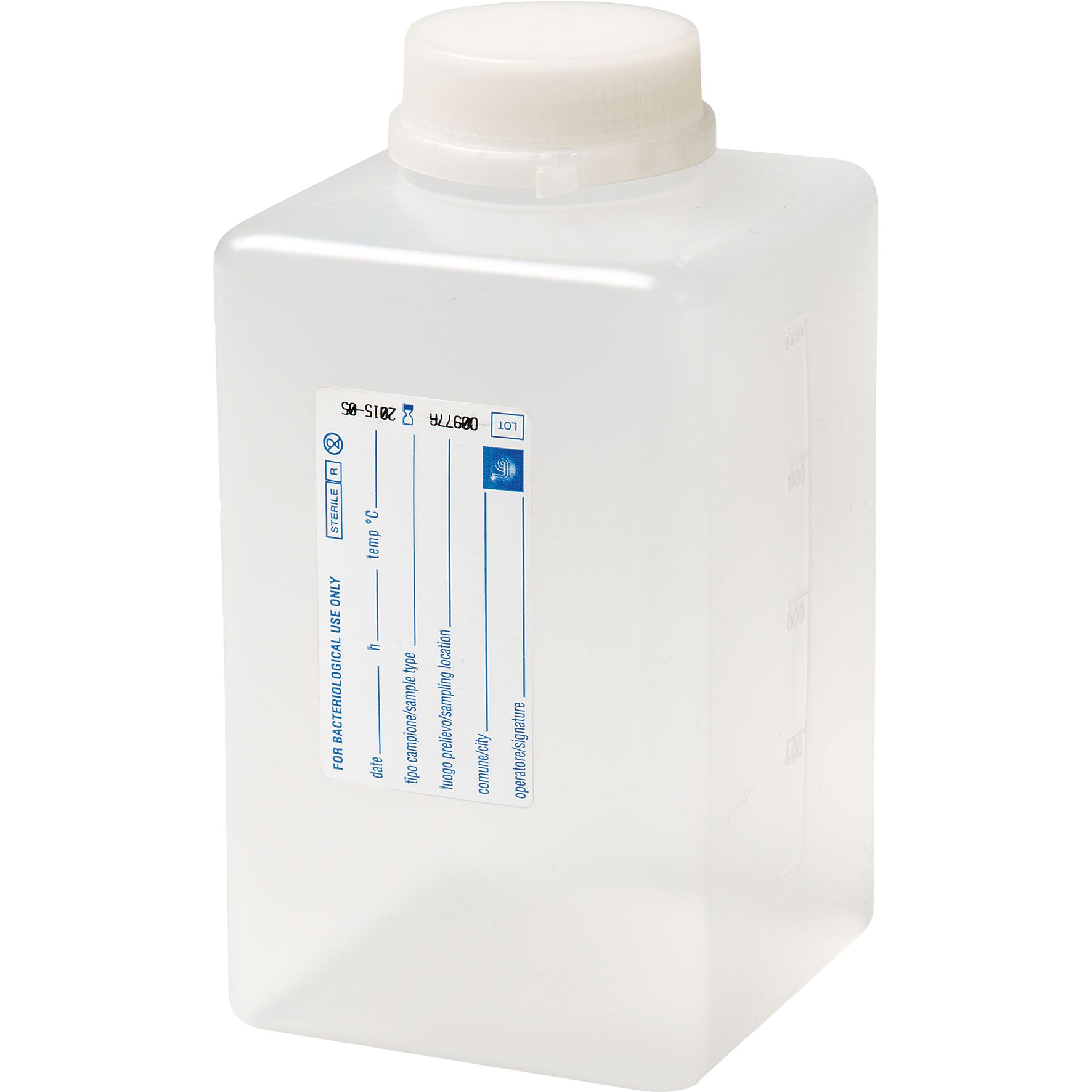 Weithalsflasche 1000 ml mit Originalitätsverschluss