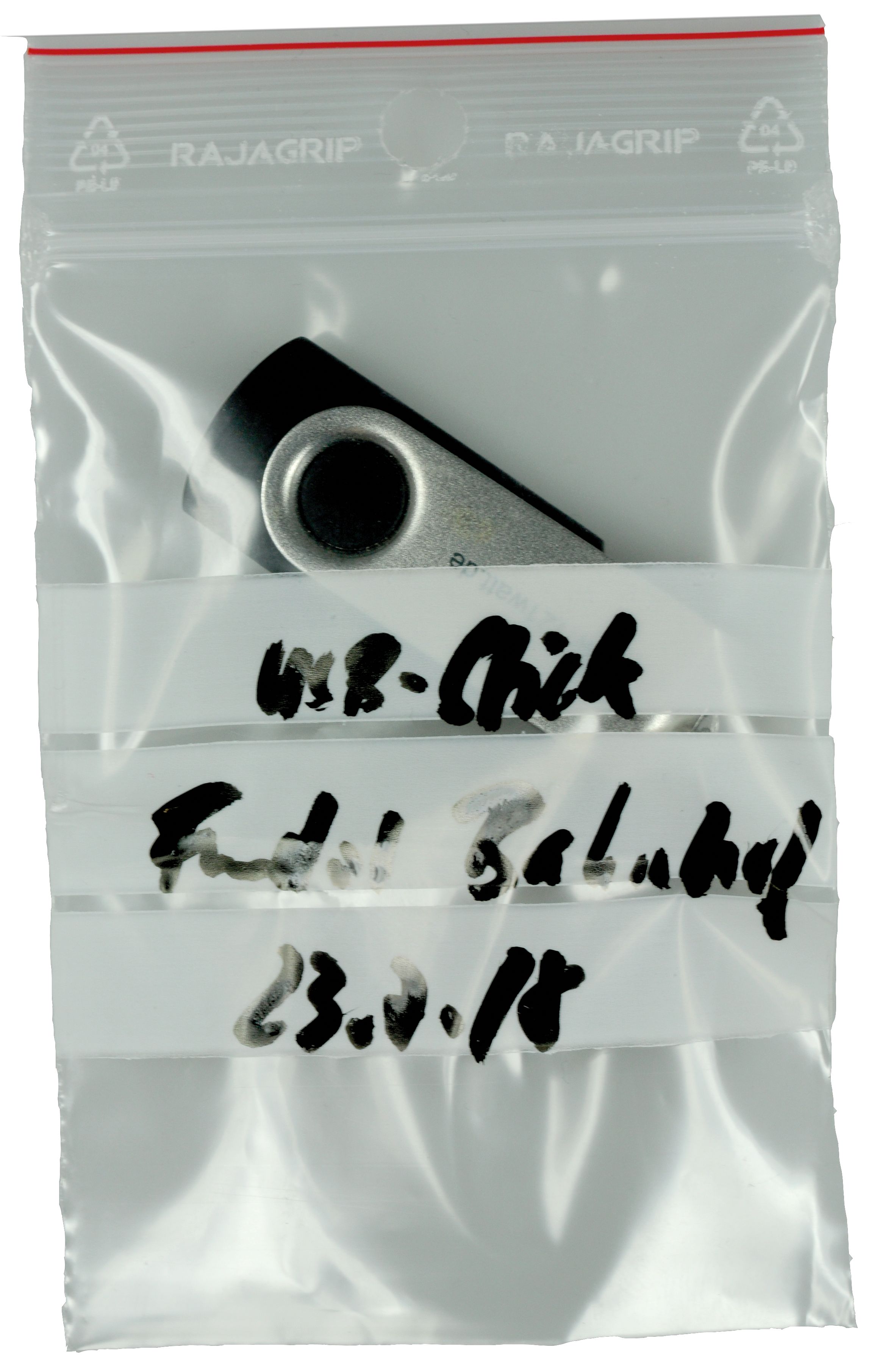 Druckverschlussbeutel zur Archivierung von Fundsachen Druckverschlussbeutel zur Archivierung von Fundsachen