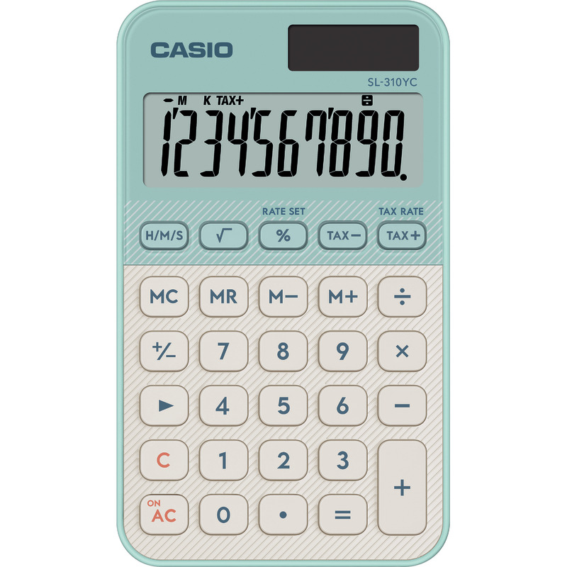 Casio  Taschenrechner SL-310YC - türkis