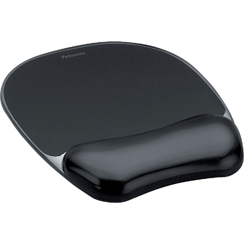Fellowes Mousepad mit Gel-Handgelenkauflage - schwarz Fellowes Mousepad mit Gel-Handgelenkauflage - schwarz