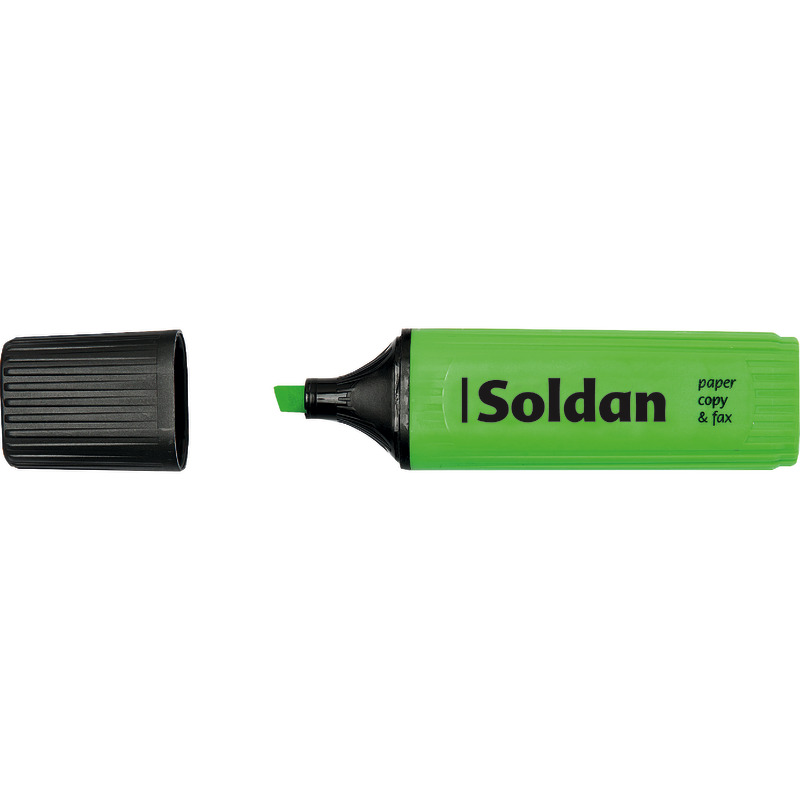 SoldanPlus Textmarker, Einzelfarben - grün