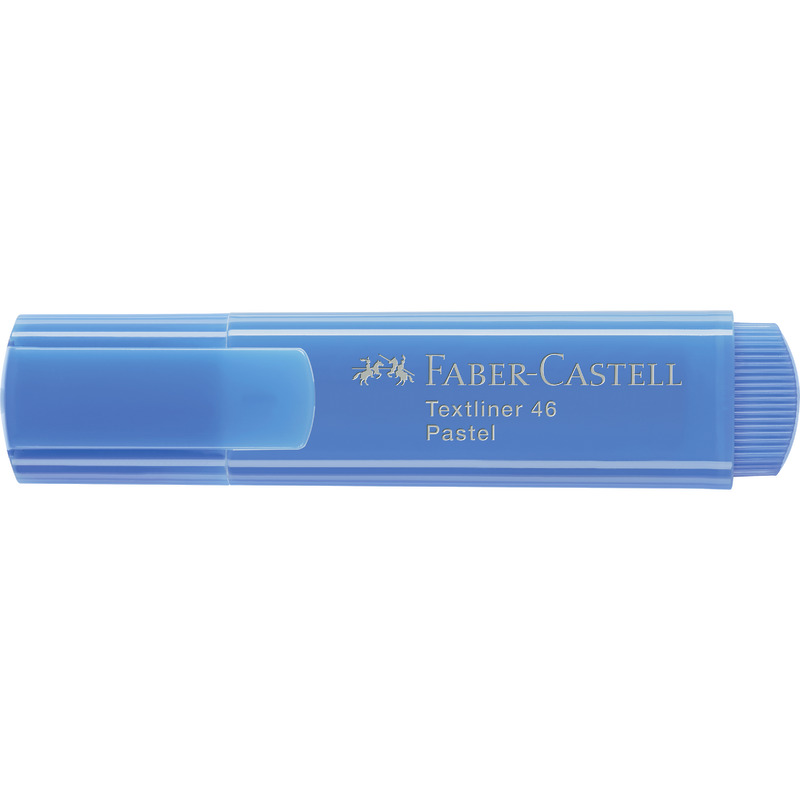 FABER-CASTELL Textmarker Textliner 46 Pastell - blau