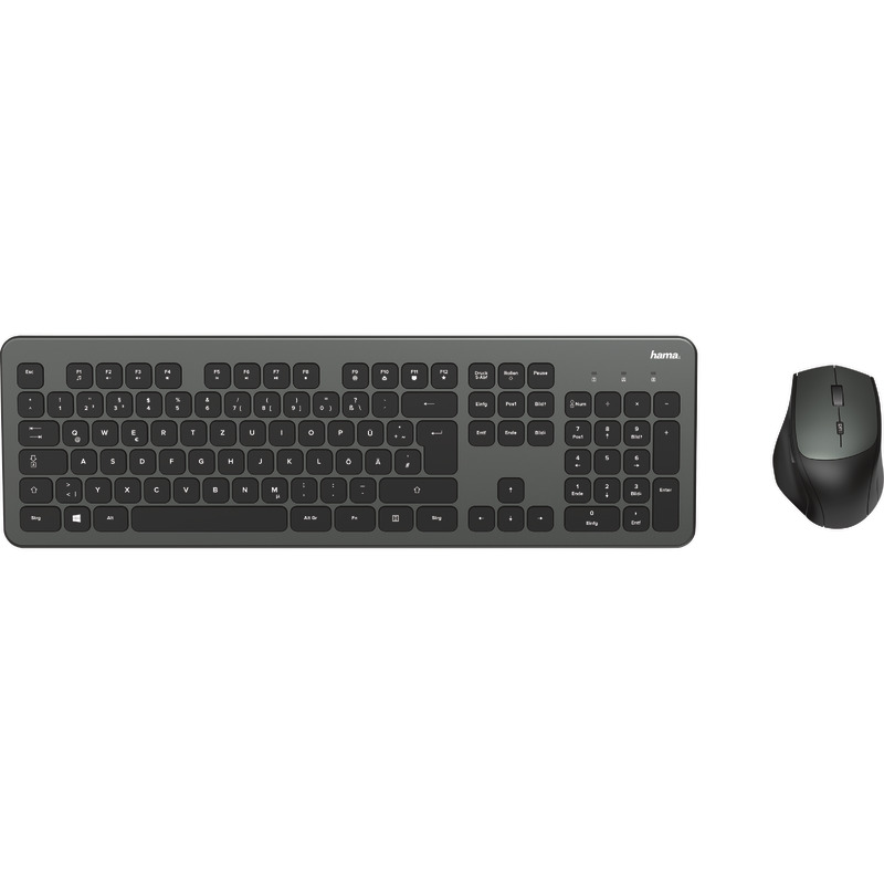 Hama Funktastatur- / Maus-Set KMW-700 - schwarz