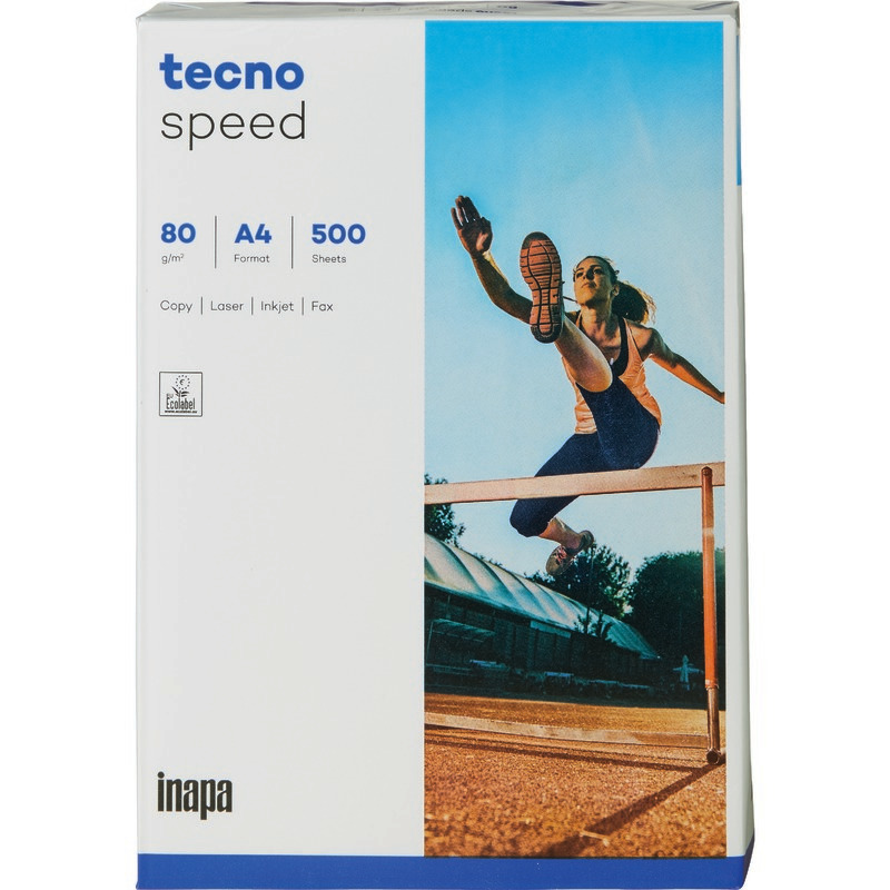 Kopierpapier tecno® speed, DIN A4, 80 g/m², Pack: 500 Blatt