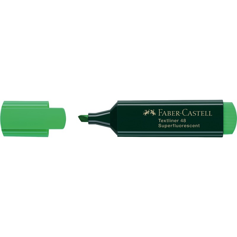 FABER-CASTELL Textmarker 48, Einzelfarben - grün