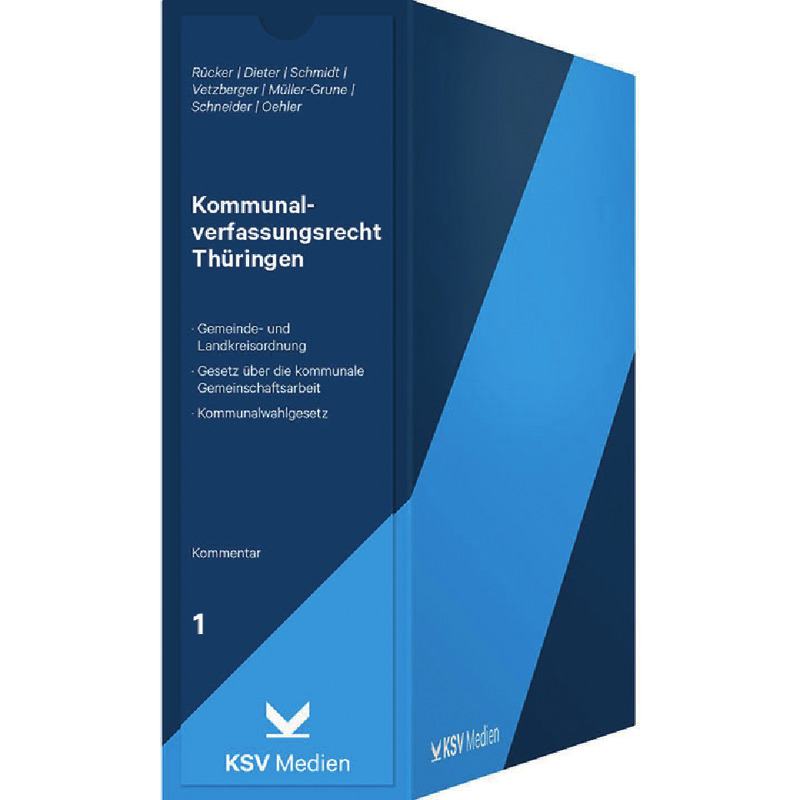 Kommunalverfassungsrecht Thüringen - mit Fortsetzungsbezug
