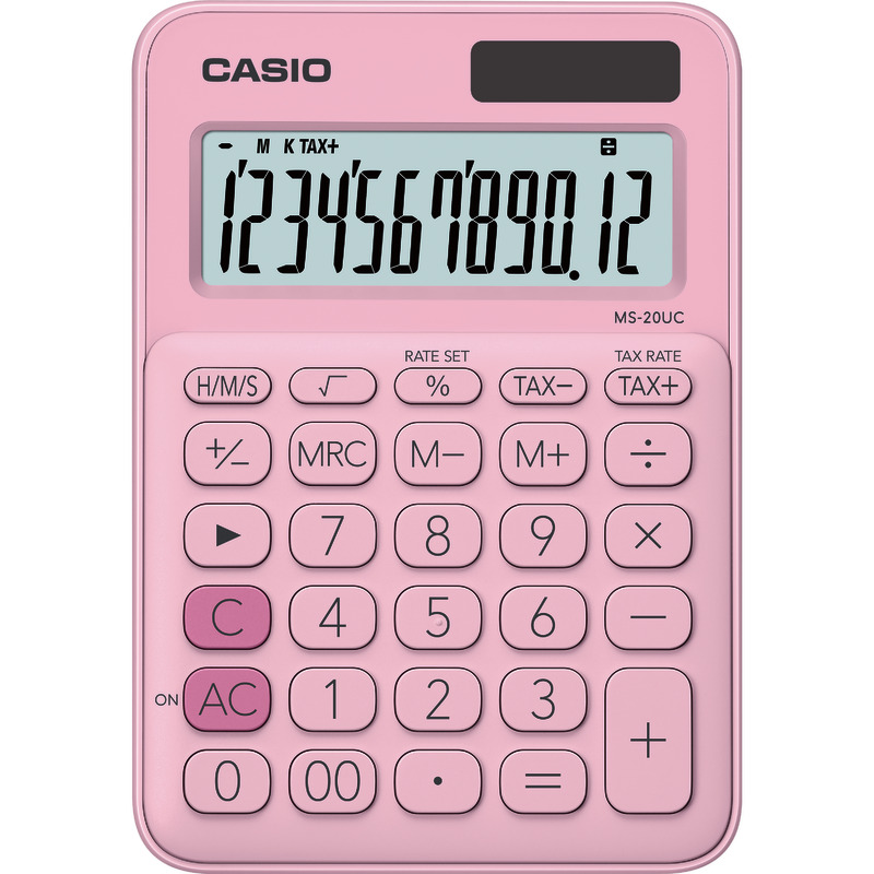 CASIO Taschenrechner MS-20UC - pink