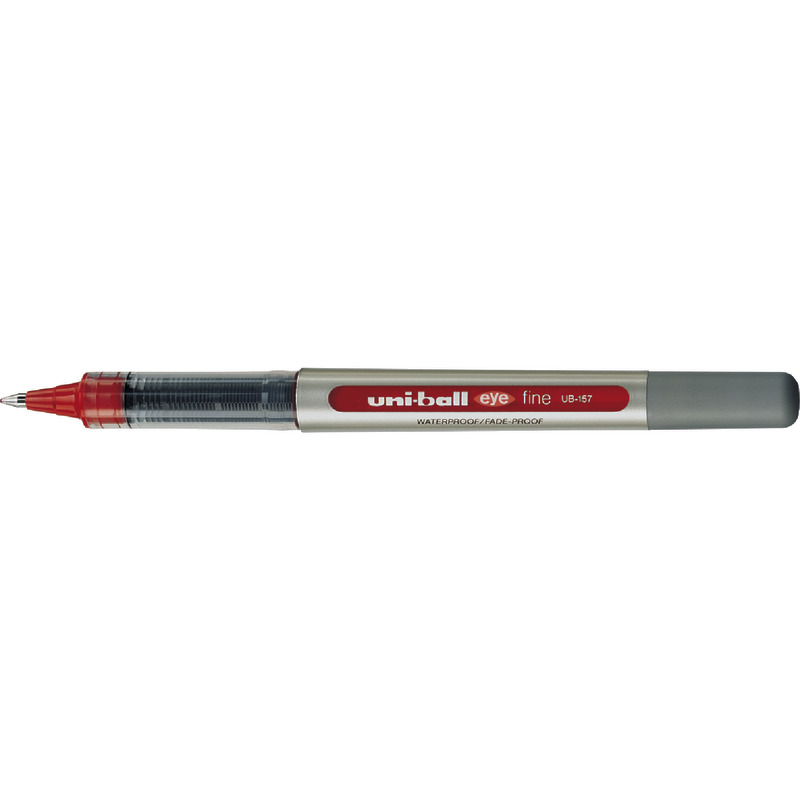 UNI-BALL Tintenroller UB EYE 157, 0, 4 mm - rot