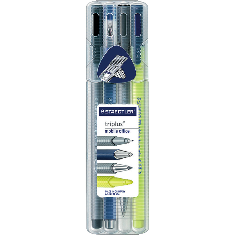 STAEDTLER triplus® mobile Office 34 SB4, 4er Box