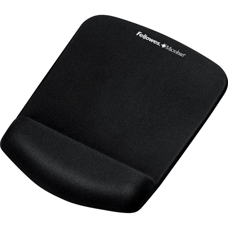 Fellowes Handgelenkauflage PlushTouch mit Mousepad - schwarz