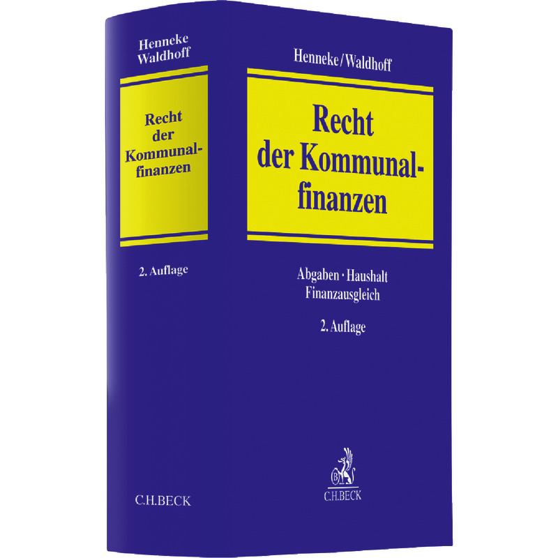 Handbuch der Kommunalfinanzen Handbuch der Kommunalfinanzen