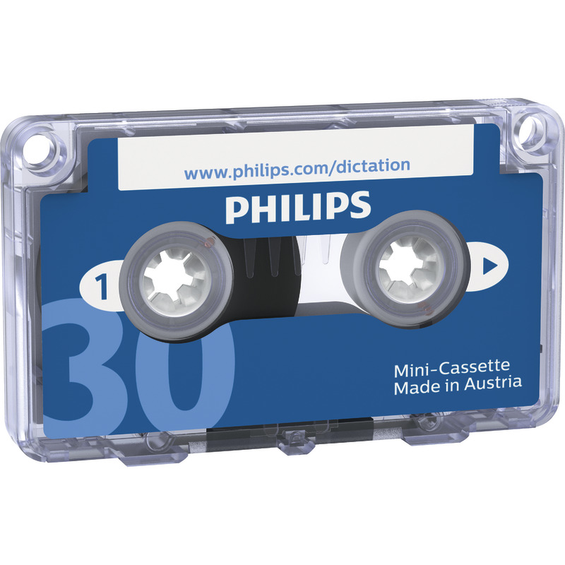 PHILIPS Minikassette, 2 x 15 Min.