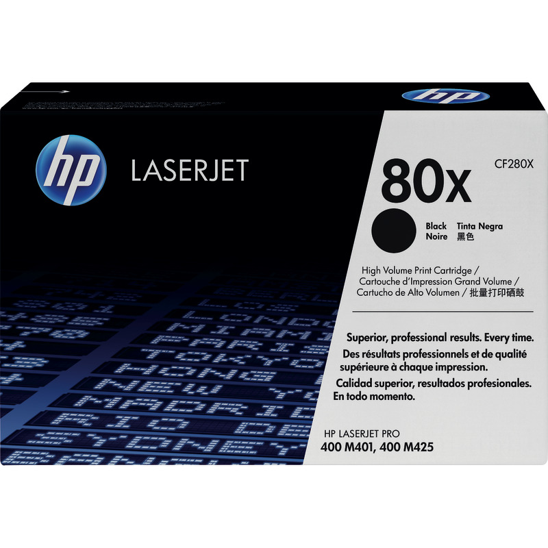 hp Toner CF280X, schwarz