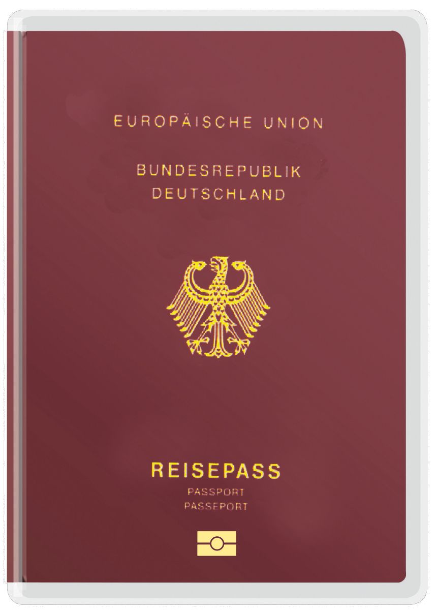 Ausweishülle für neuen Reisepass (2017)