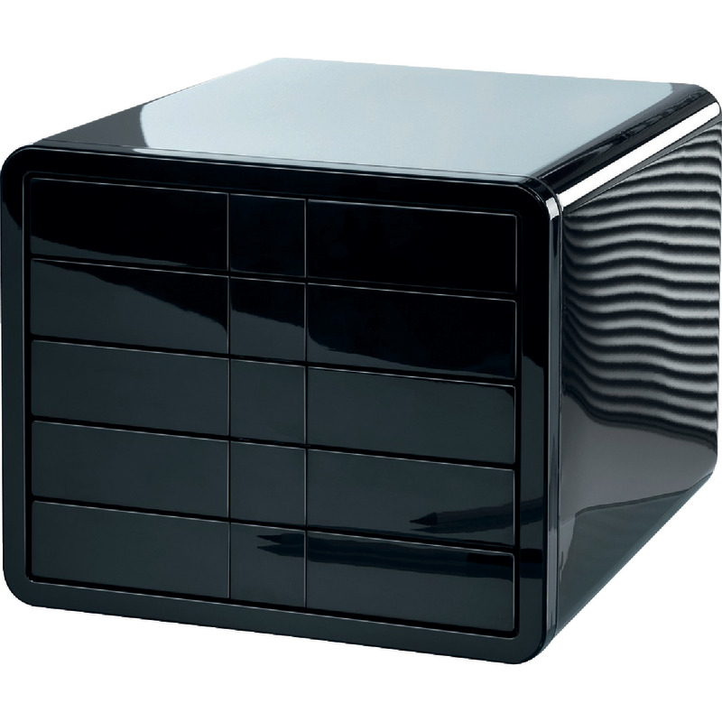 HAN i-Line-Serie Design Schubladenbox iBox - schwarz