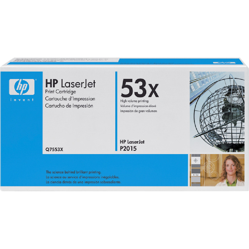 hp Toner Q7553X, schwarz