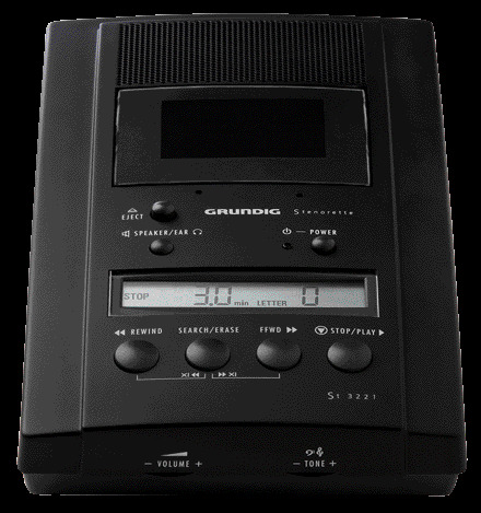 GRUNDIG Wiedergabestation St 3221 - schwarz