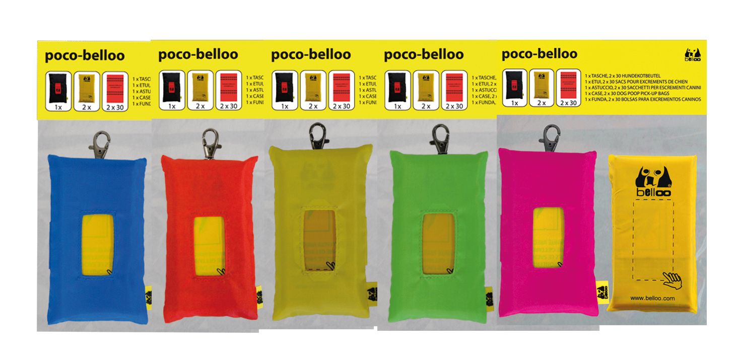 poco-belloo Etuis, farbsortiert, ohne Nachfüllpack