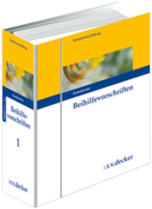 Beihilfevorschriften - mit Fortsetzungsbezug