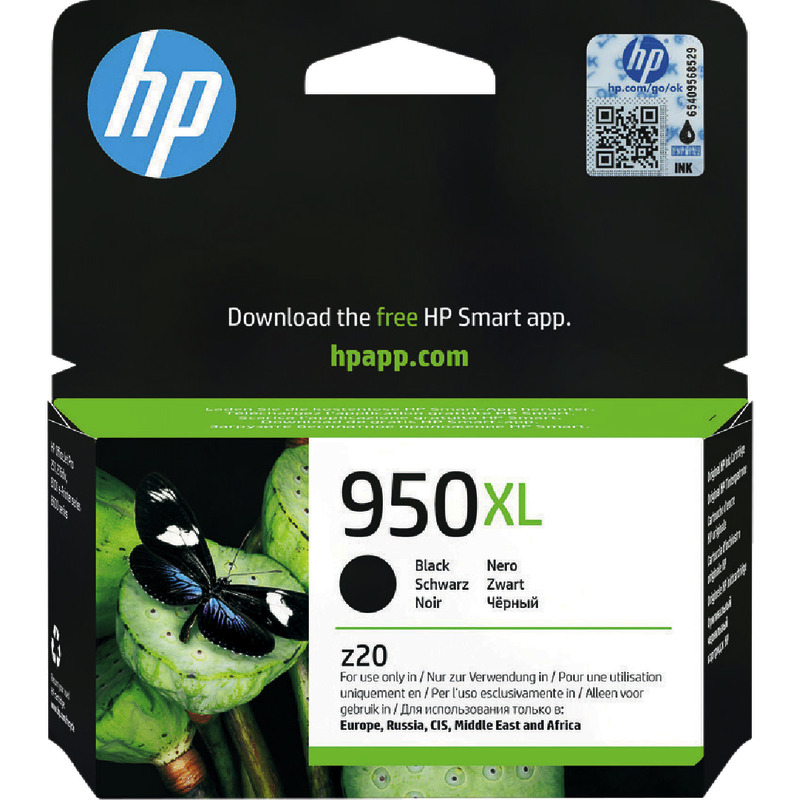 hp Tintenpatrone CN045AE (Nr. 950XL), schwarz.