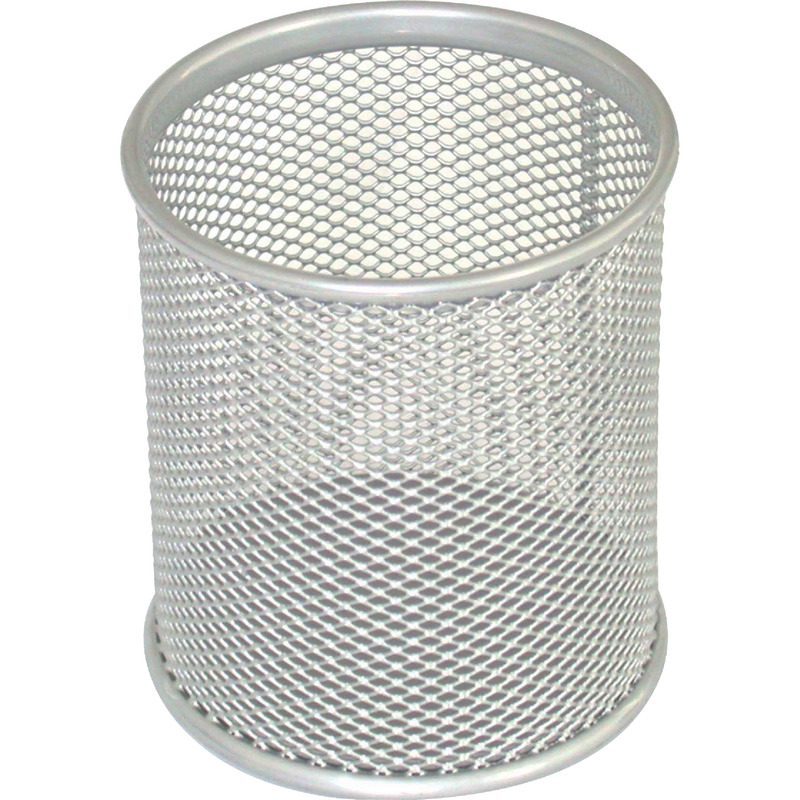 SAKOTA Mesh-Stifteköcher - silber