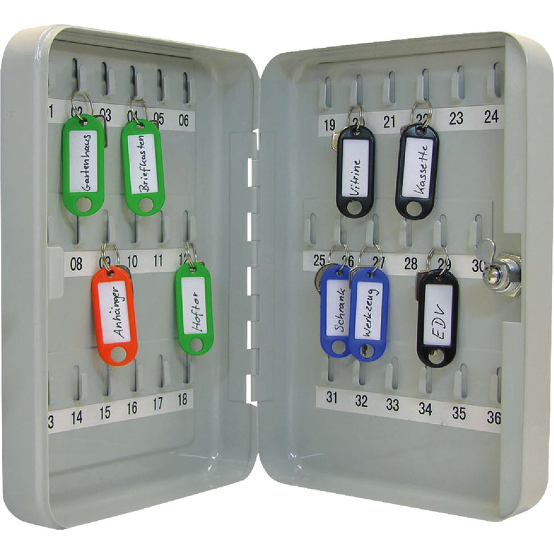 WEDO Schlüsselschrank, 36 Schlüssel