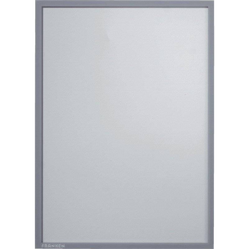 FRANKEN Dokumentenhalter X-tra!Line. magnetisch - grau