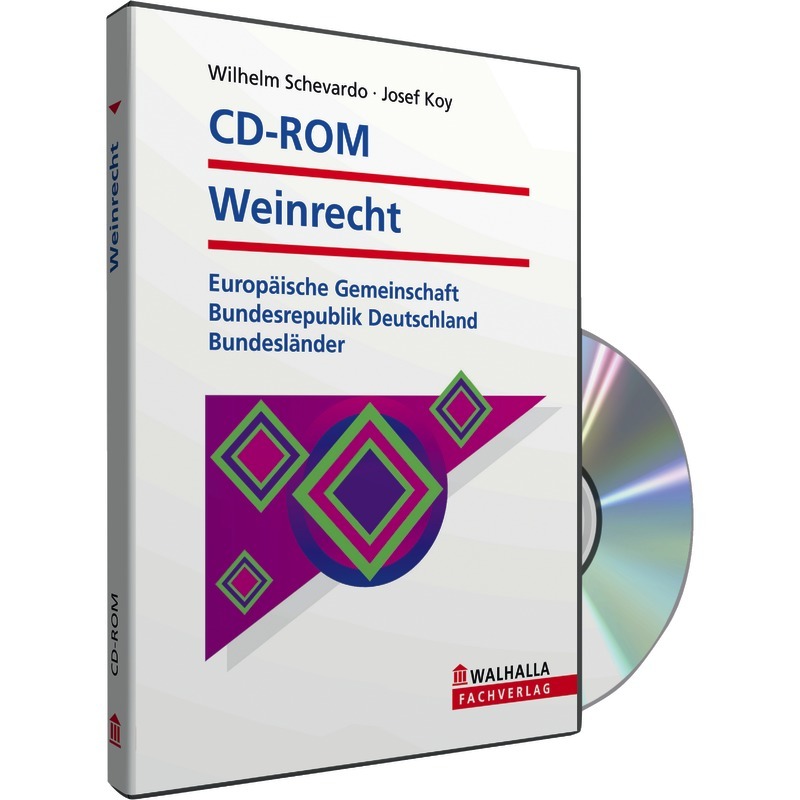 CD-ROM Weinrecht (Grundversion) - mit Fortsetzungsbezug CD-ROM Weinrecht (Grundversion) - mit Fortsetzungsbezug
