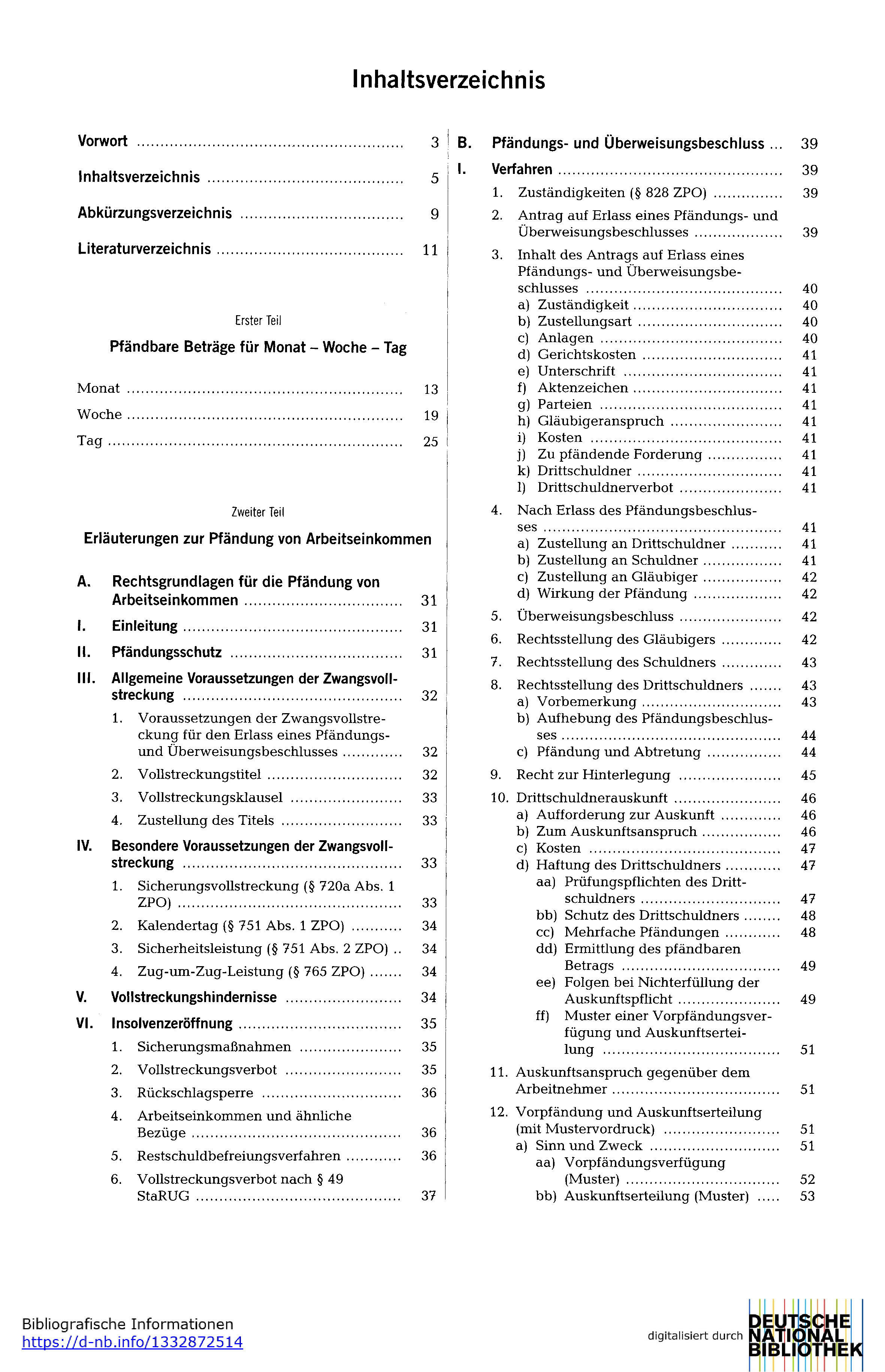 Lohnpfändung 2024