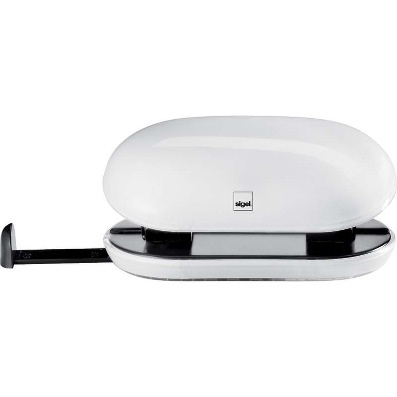 sigel Schreibtisch-Serie eyestyle®, Locher - weiß sigel Schreibtisch-Serie eyestyle®, Locher - weiß