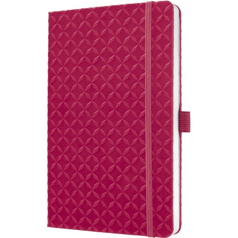 Sigel Notizbuch Jolie® Hardcover, ca. DIN A5, liniert, 174 Seiten - pink