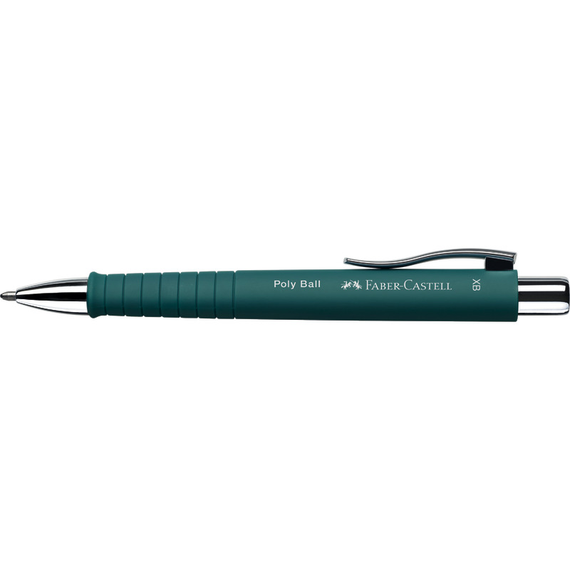 FABER-CASTELL Druckkugelschreiber POLY BALL XB - petrol