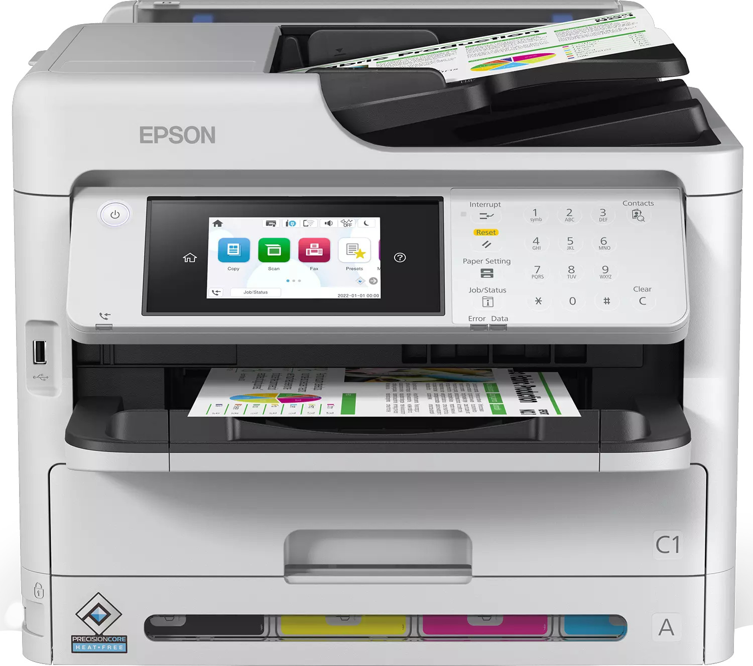 SilverFast OfficeScan&Print MFP EP-4000 Bundle (Basisgerät: WorkForce Pro WF-C5890DWF) inklusive ID-Drucklösung